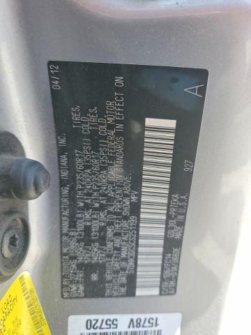 2012 Toyota Sienna le