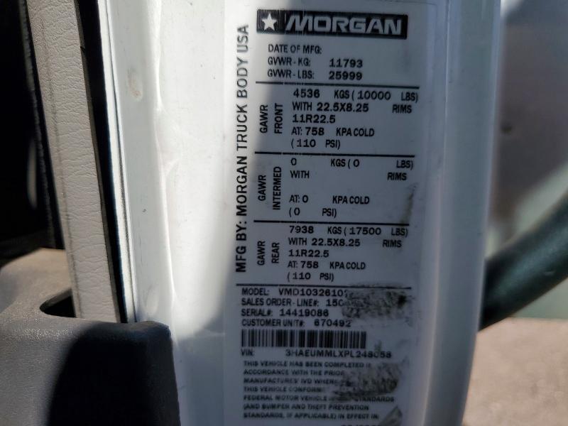 2023 International MV607 BOX Truck
