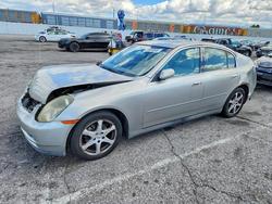 Infiniti G35 Base salvage cars for sale: 2003 Infiniti G35 Base