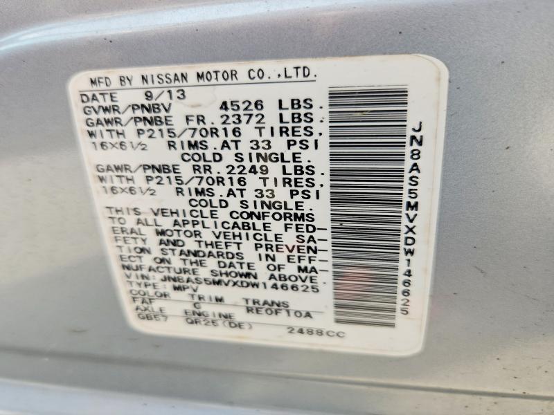 2013 Nissan Rogue s