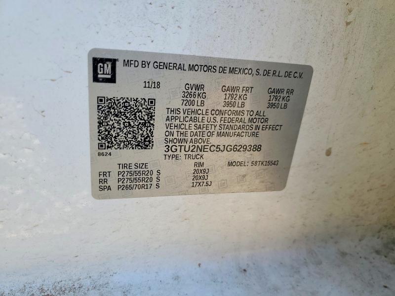 2018 GMC Sierra K1500 SLT