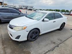 Toyota salvage cars for sale: 2012 Toyota Camry le