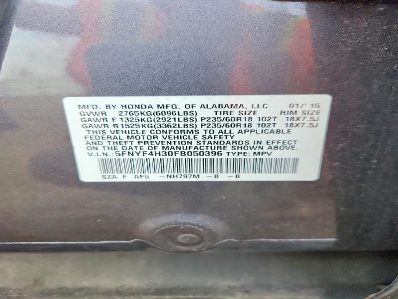 2015 Honda Pilot se