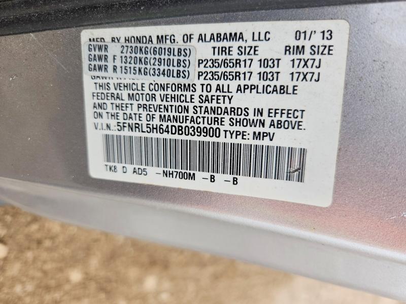 2013 Honda Odyssey exl