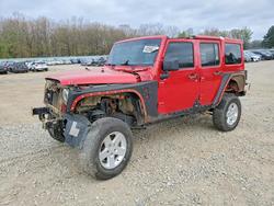 Jeep salvage cars for sale: 2010 Jeep Wrangler Unlimited Sport