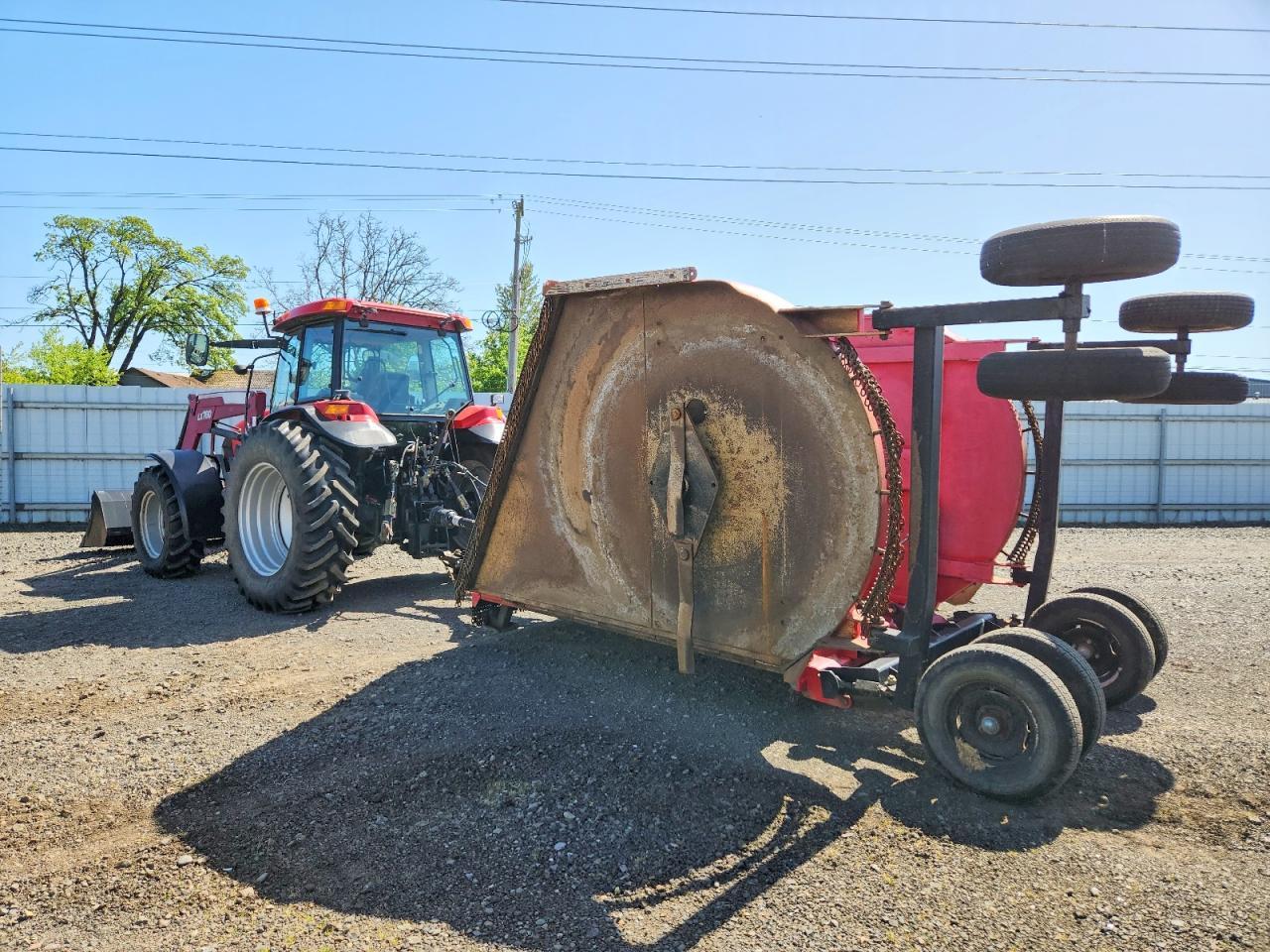 2006 Case LX760 Mfwd Tractor With A Batwing Rotary Mower