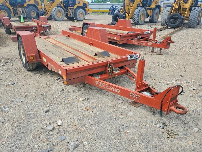 2017 Felling FT-6T-1 Tilt Deck Equipment Trailer