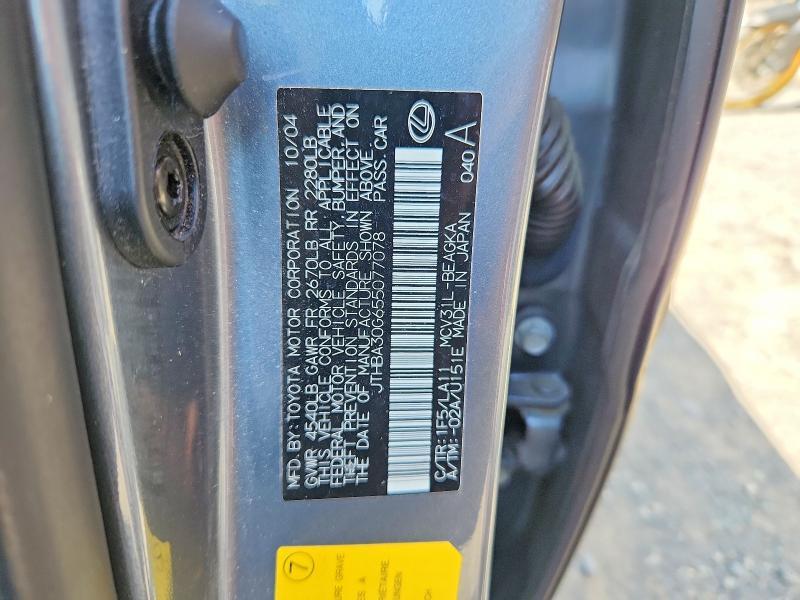2005 Lexus Es 330