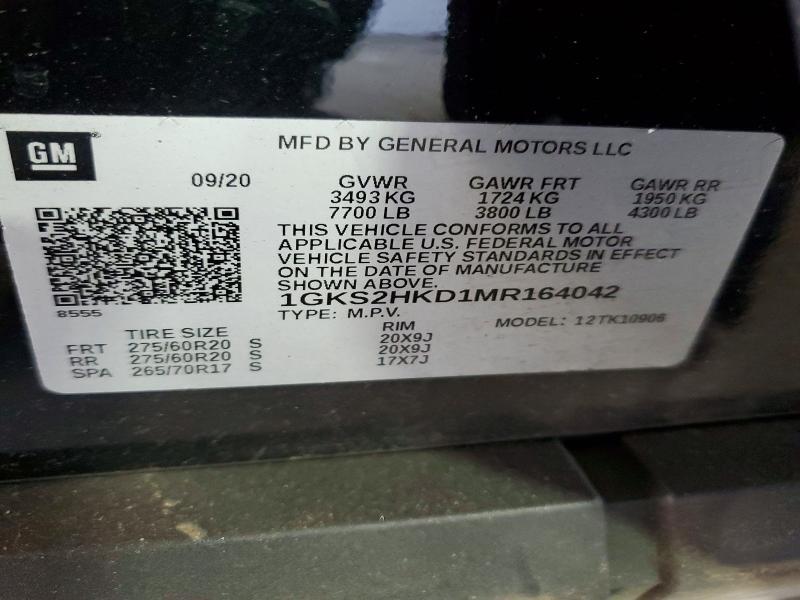 2021 GMC Yukon xl K1500 AT4