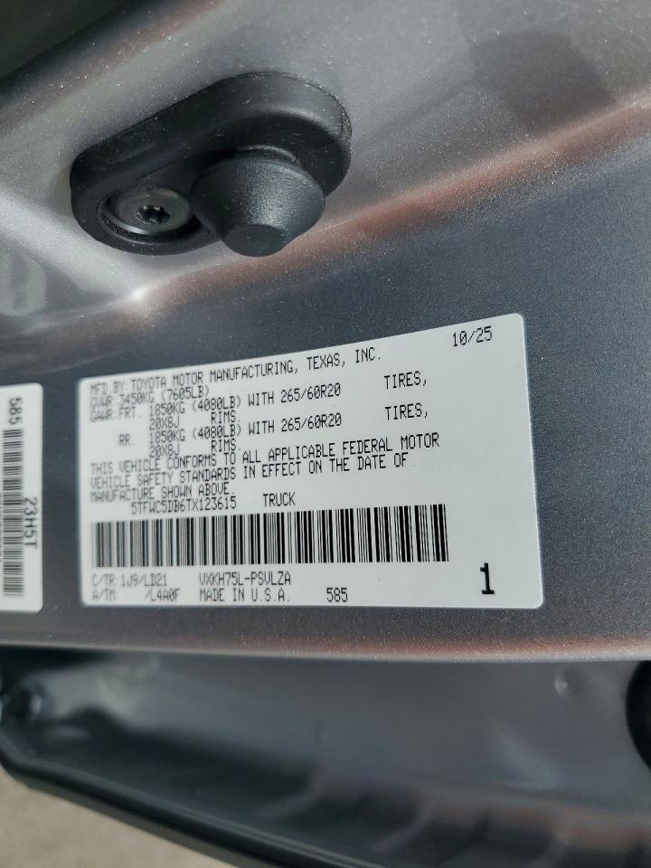 2026 Toyota Tundra Limited HV