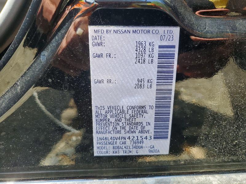 2023 Nissan Altima sv