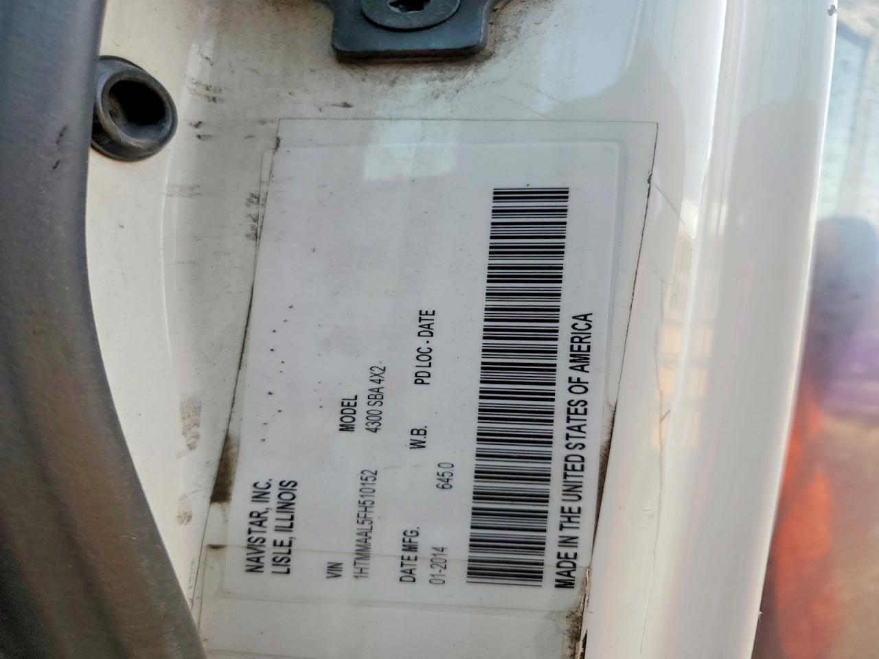 2015 International 4000 4300