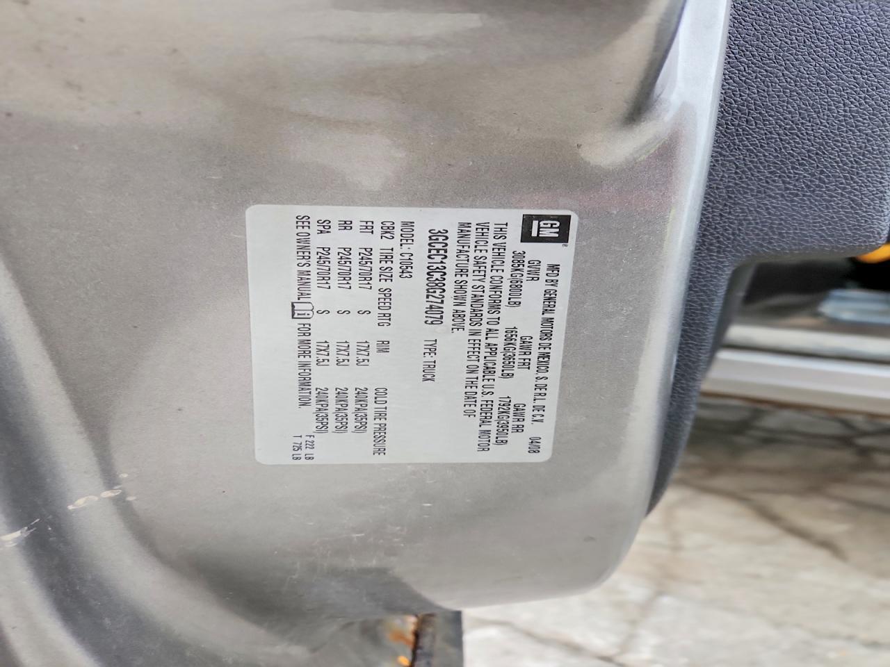 2008 Chevrolet Silverado C1500