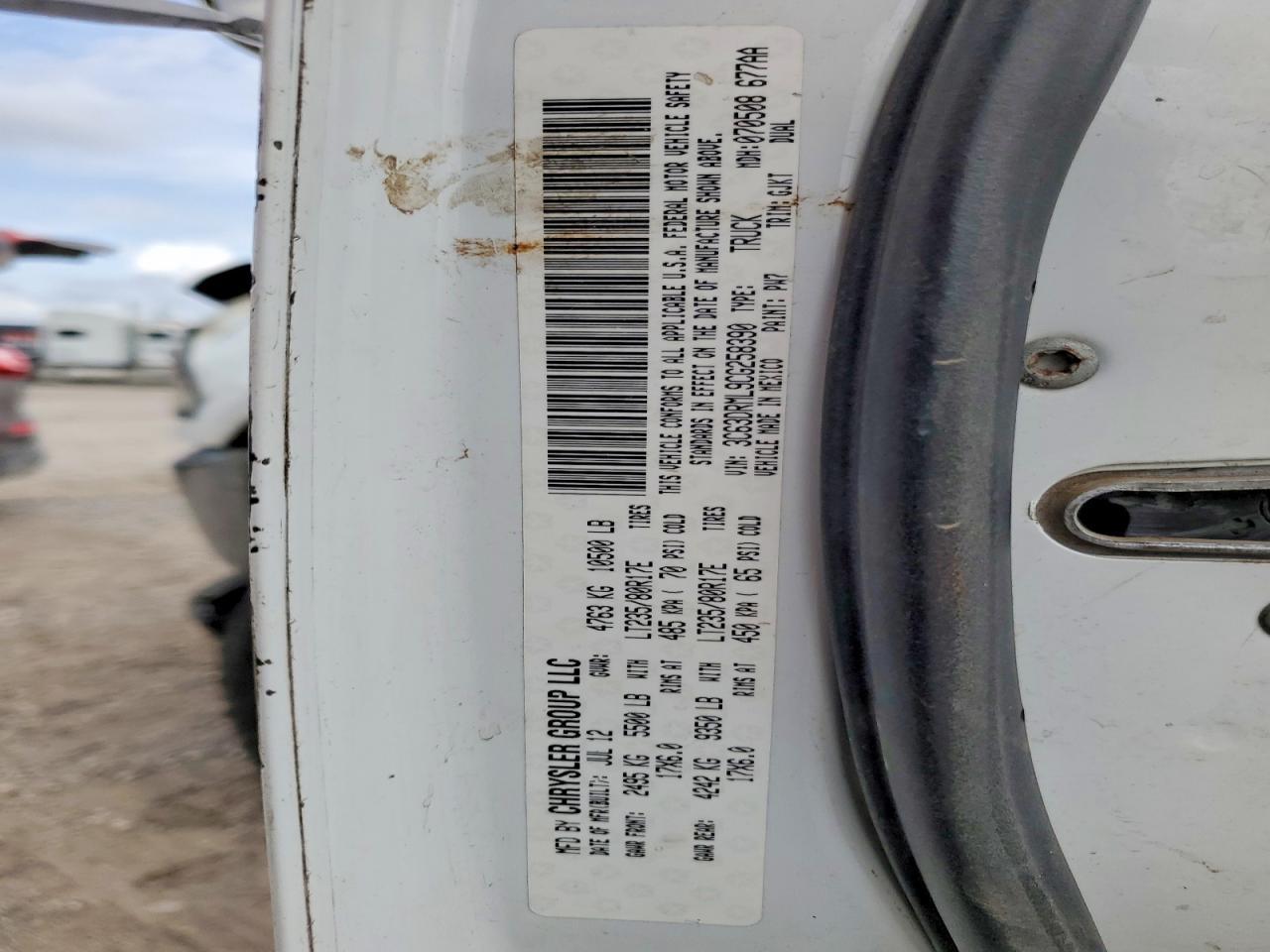 2012 Dodge RAM 3500 Laramie