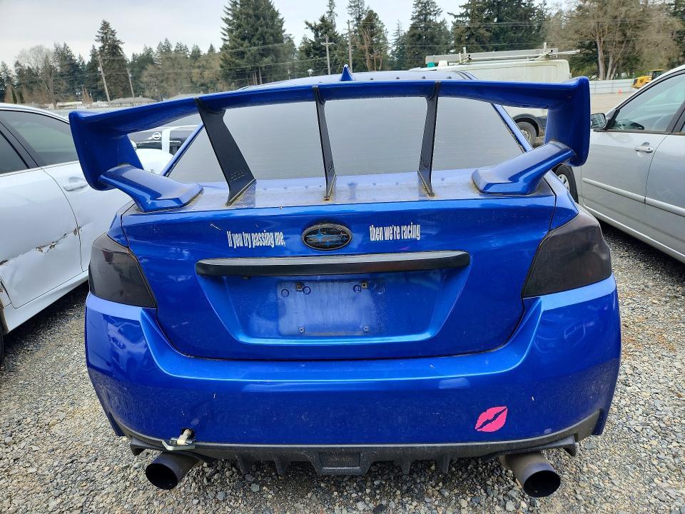 2016 Subaru Wrx Limited