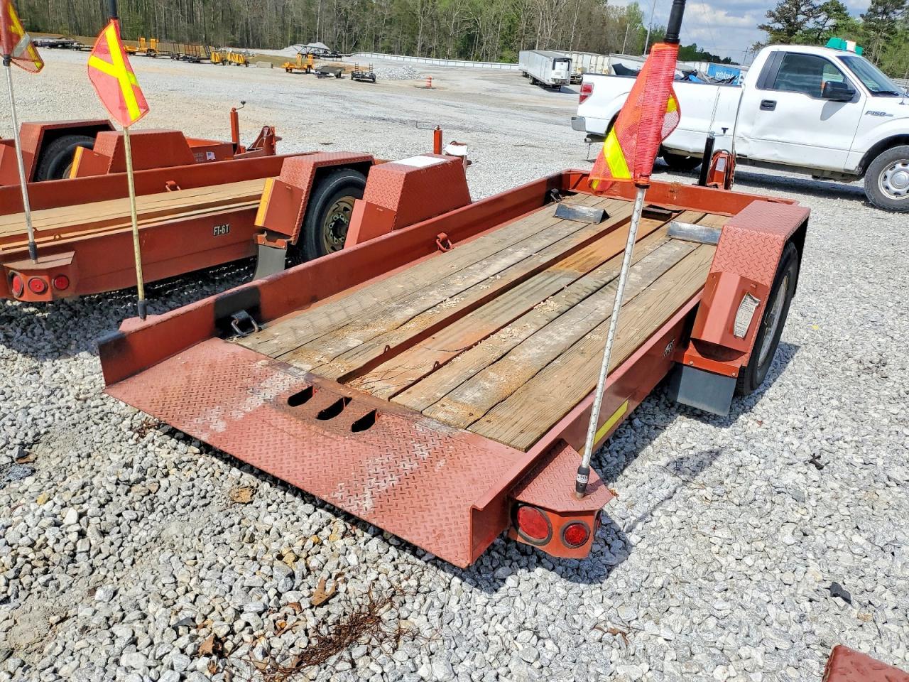 2017 Felling FT-6 T-1 Tilt Deck Equipment Trailer