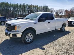 Salvage trucks for sale at North Billerica, MA auction: 2018 Ford F150 Super Cab