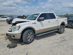 Salvage trucks for sale at Houston, TX auction: 2013 Ford F150 Supercrew