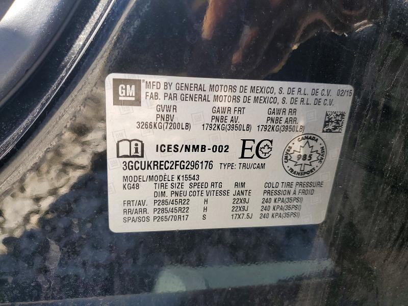 2015 Chevrolet Silverado K1500 LT