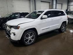 Jeep salvage cars for sale: 2018 Jeep Grand Cherokee Limited