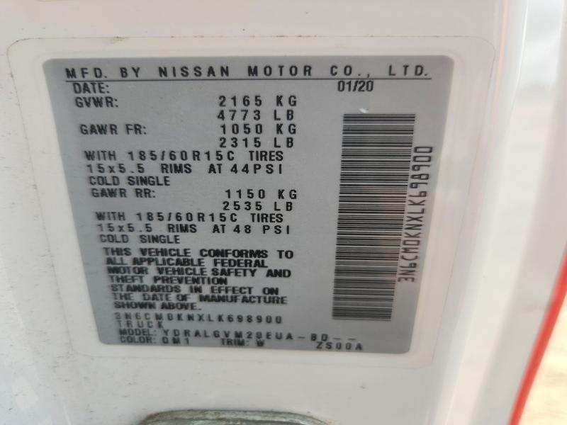 2020 Nissan NV200 SV