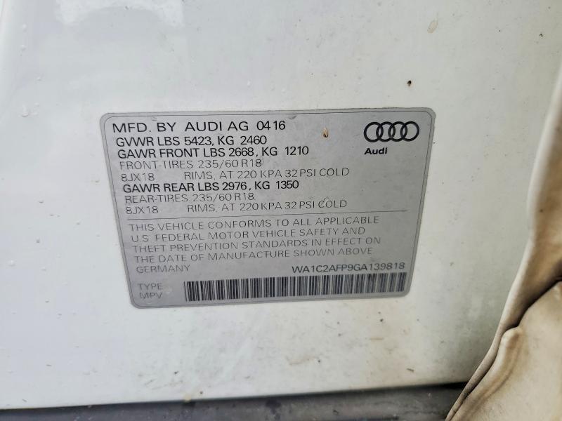 2016 Audi Q5 Premium