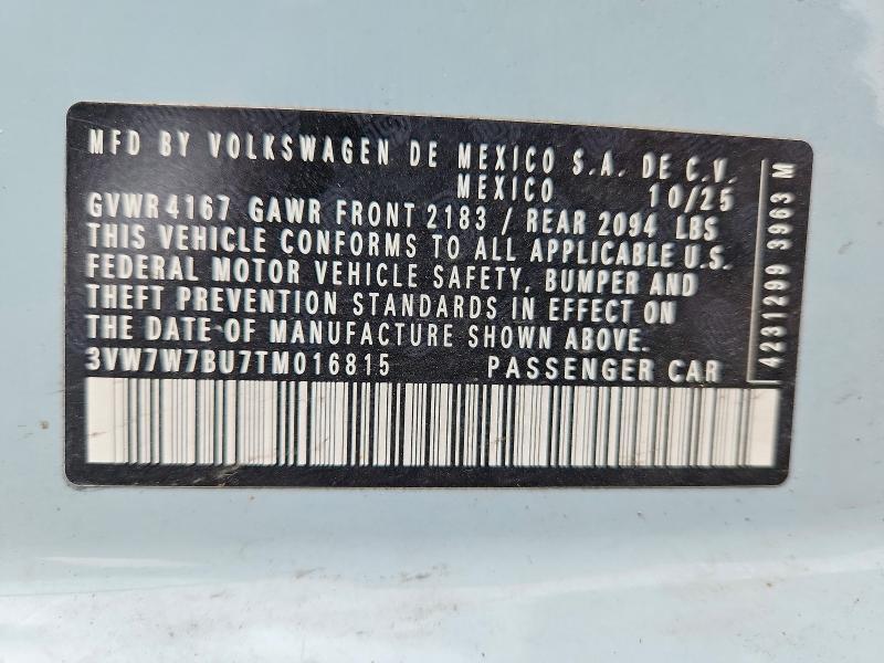 2026 Volkswagen Jetta se