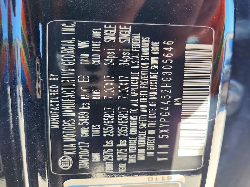 2017 KIA Sorento lx V6