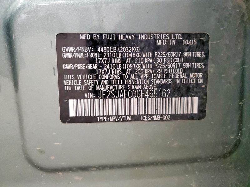 2016 Subaru Forester 2.5i Premium