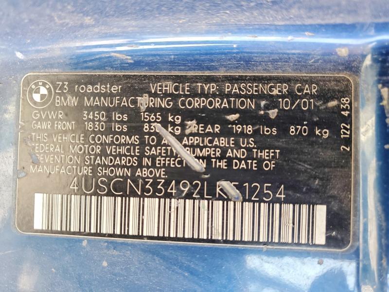2002 BMW Z3 2.5