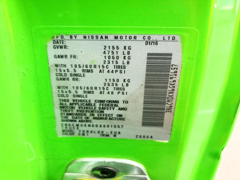 2016 Nissan NV200 Utility / Service Van