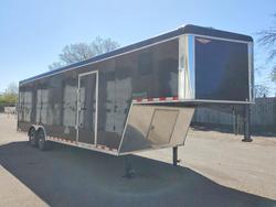 Salvage trucks for sale at Ham Lake, MN auction: 2025 H & H Trailers 2025 H & H H10124CRCHGNV-140 Enclosed Cargo Traile