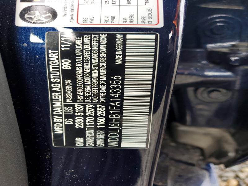 2015 Mercedes-Benz Cls 400 4matic