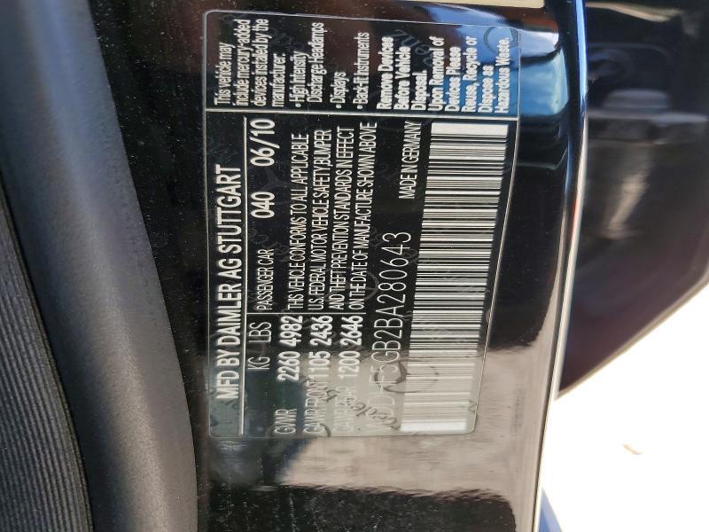 2011 Mercedes-Benz E 350
