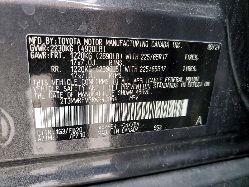 2024 Toyota Rav4 le