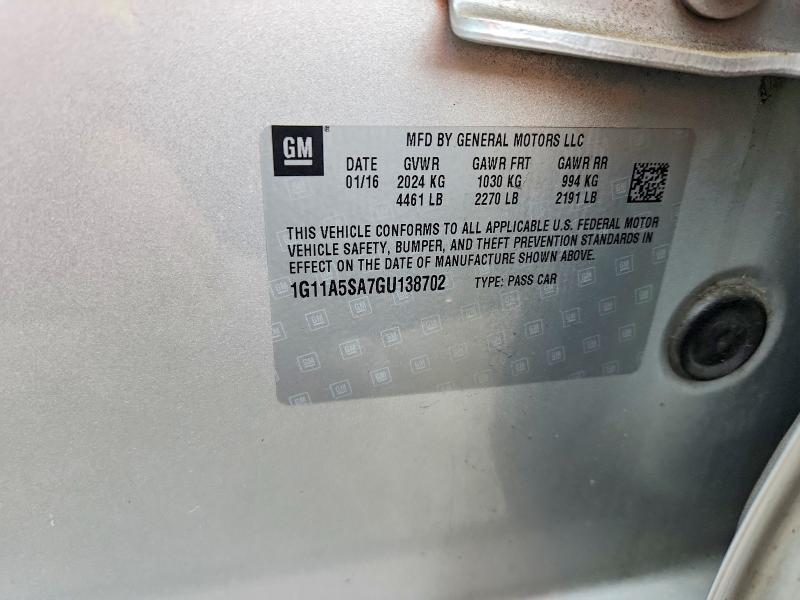 2016 Chevrolet Malibu Limited ls