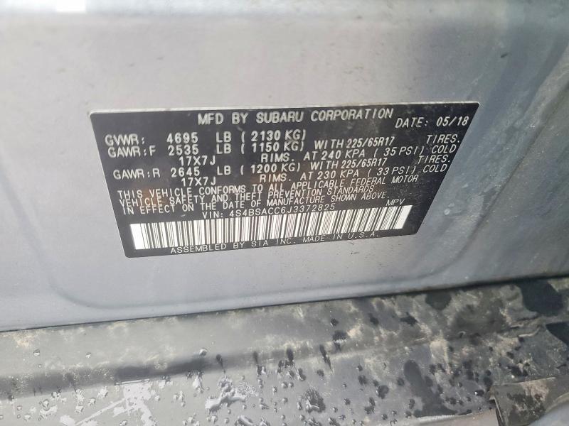 2018 Subaru Outback 2.5i Premium