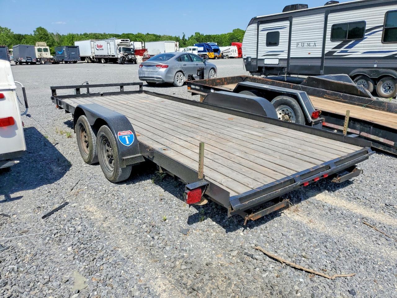 2023 Carry-On 7X18CH2BRKTP Equipment Trailer