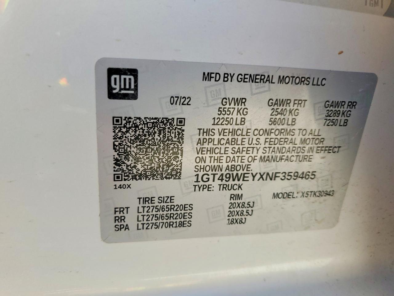 2022 GMC Sierra K3500 Denali