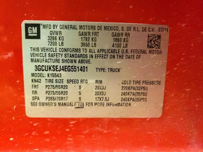 2014 Chevrolet Silverado K1500 LTZ