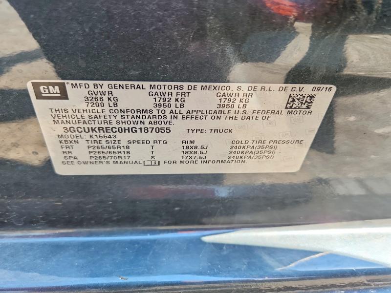 2017 Chevrolet Silverado K1500 LT