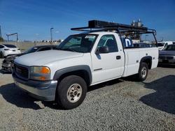 Salvage trucks for sale at San Diego, CA auction: 2001 GMC New Sierra C2500