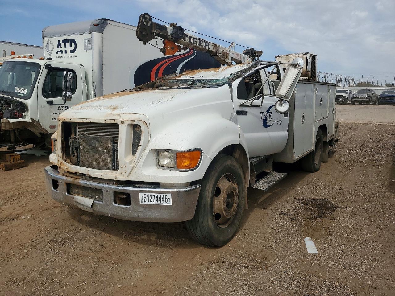 2006 Ford F650 Super Duty Crane Truck