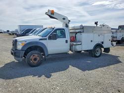 Salvage trucks for sale at Martinez, CA auction: 2016 Ford F450 Super Duty Utility / Service Truck