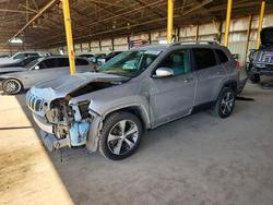 Salvage cars for sale from Copart Phoenix, AZ: 2020 Jeep Cherokee Limited