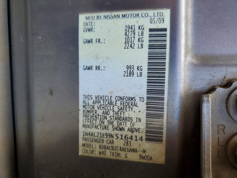 2009 Niss Altima 2.5