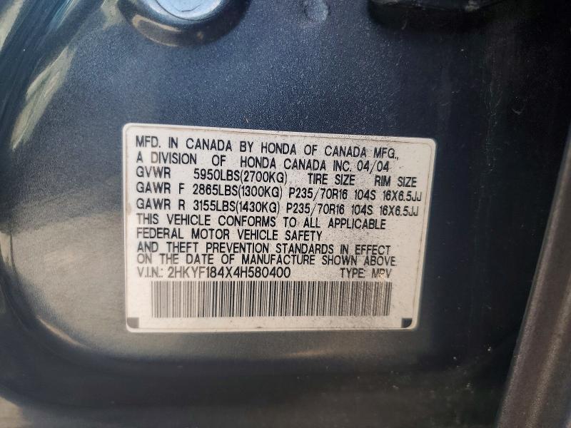 2004 Honda Pilot ex