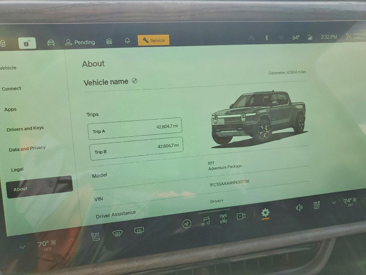 2022 Rivian R1T Adventure