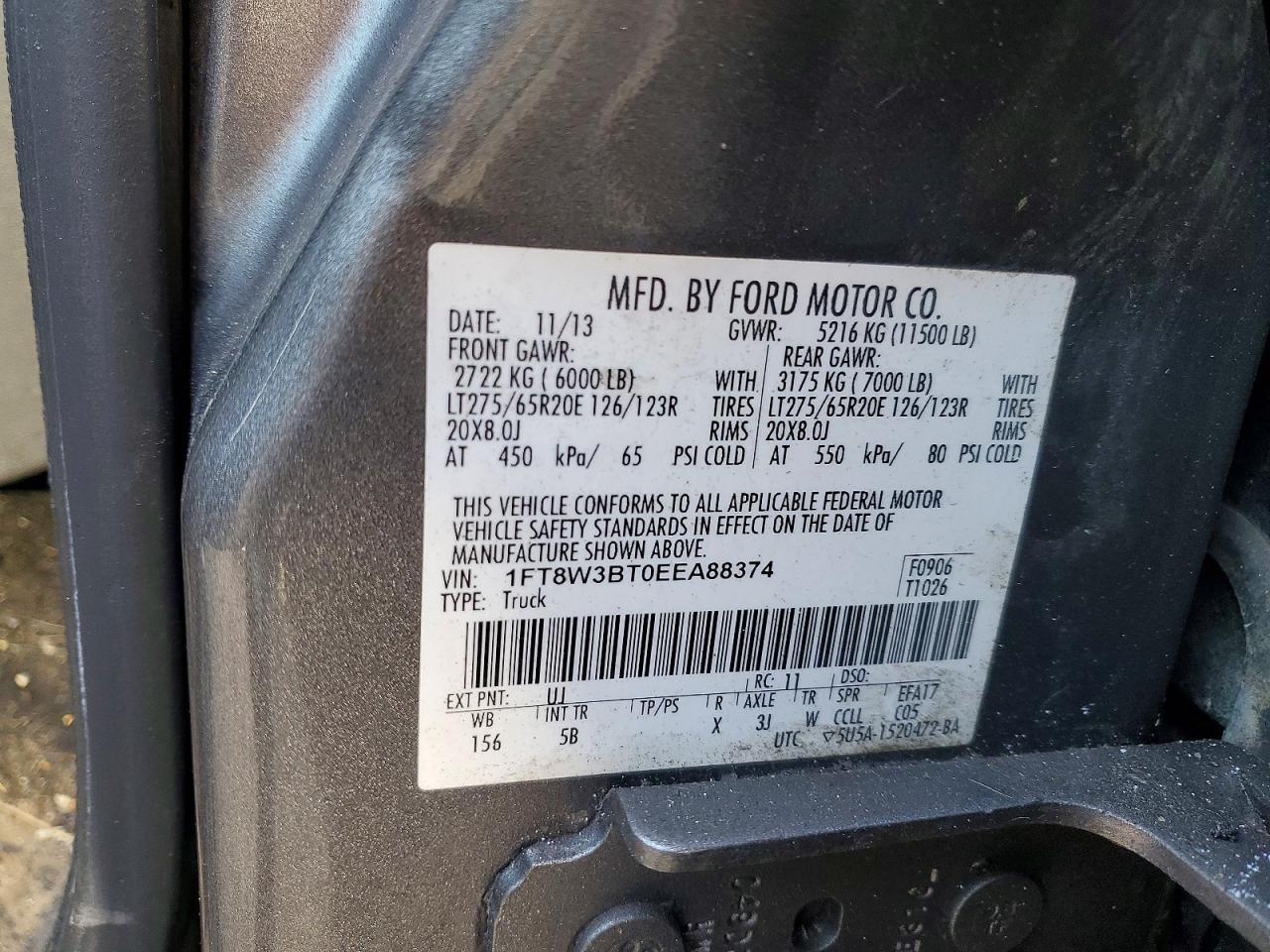 2014 Ford F350 Super Duty