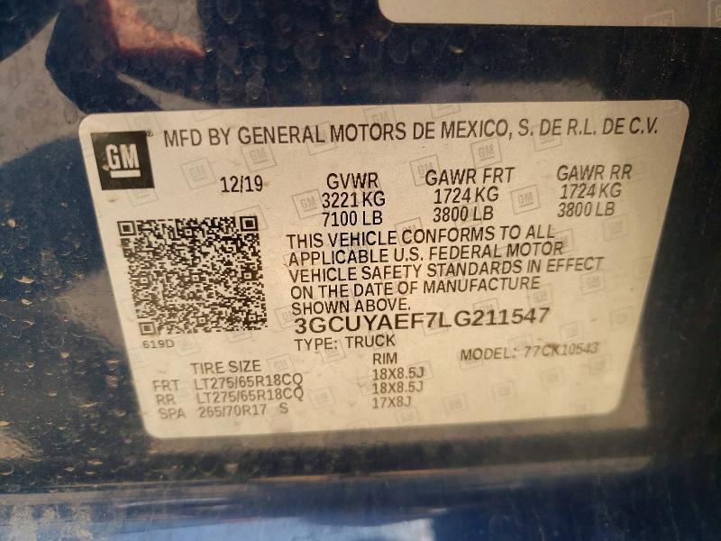 2020 Chevrolet Silverado K1500